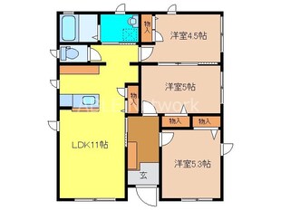 シャーメゾン元町の物件間取画像